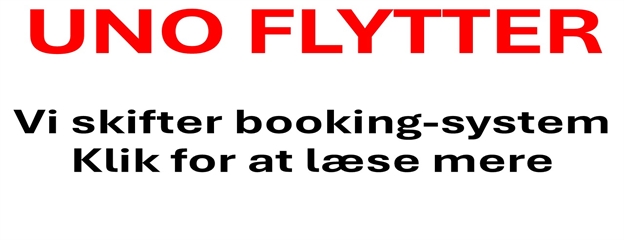 UNO skifter booking-system